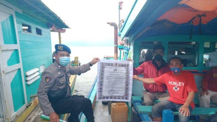 Satpolair Polres Bengkayang Imbau Kepatuhan Protokol Kesehatan Pada Pilkada Serentak 2020
