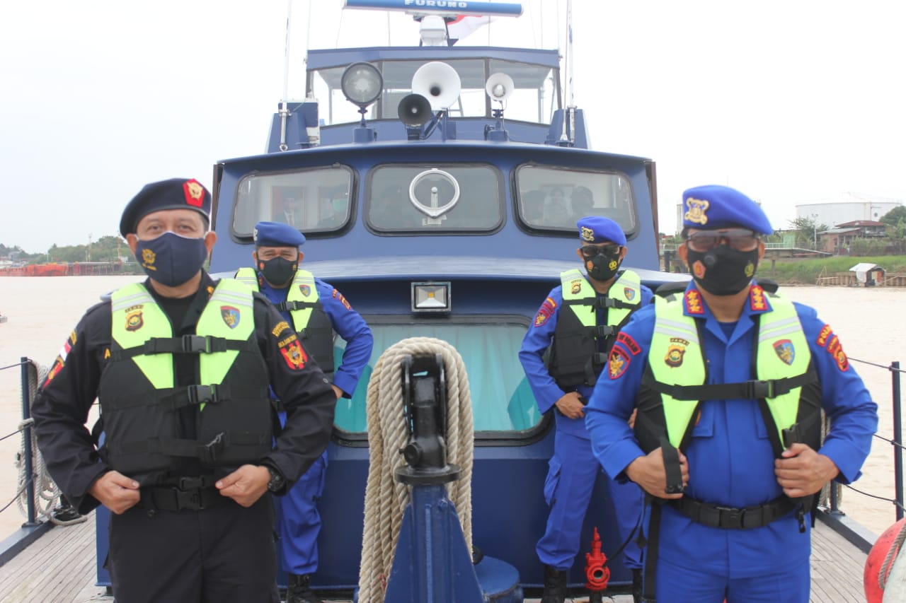 Sebagai Upaya Meningkatkan Pengawasan Dalam Mengamankan Wilayah Perairan Provinsi Jambi, Bea Cukai Bersama Ditpolairud Polda Jambi Melaksanakan Patroli Perairan