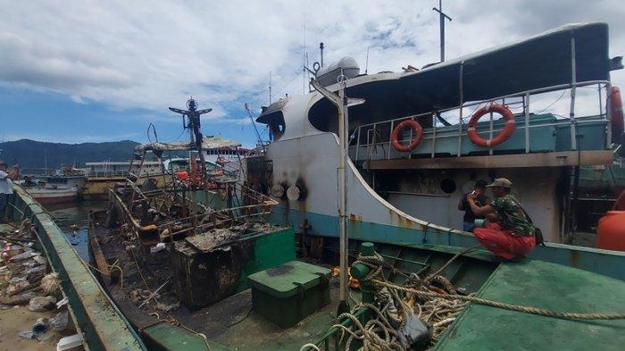 Kronologi 2 Kapal Ikan di Bitung Terbakar, ABK Sempat Hidupkan Kompor Lalu Ditinggal Mandi