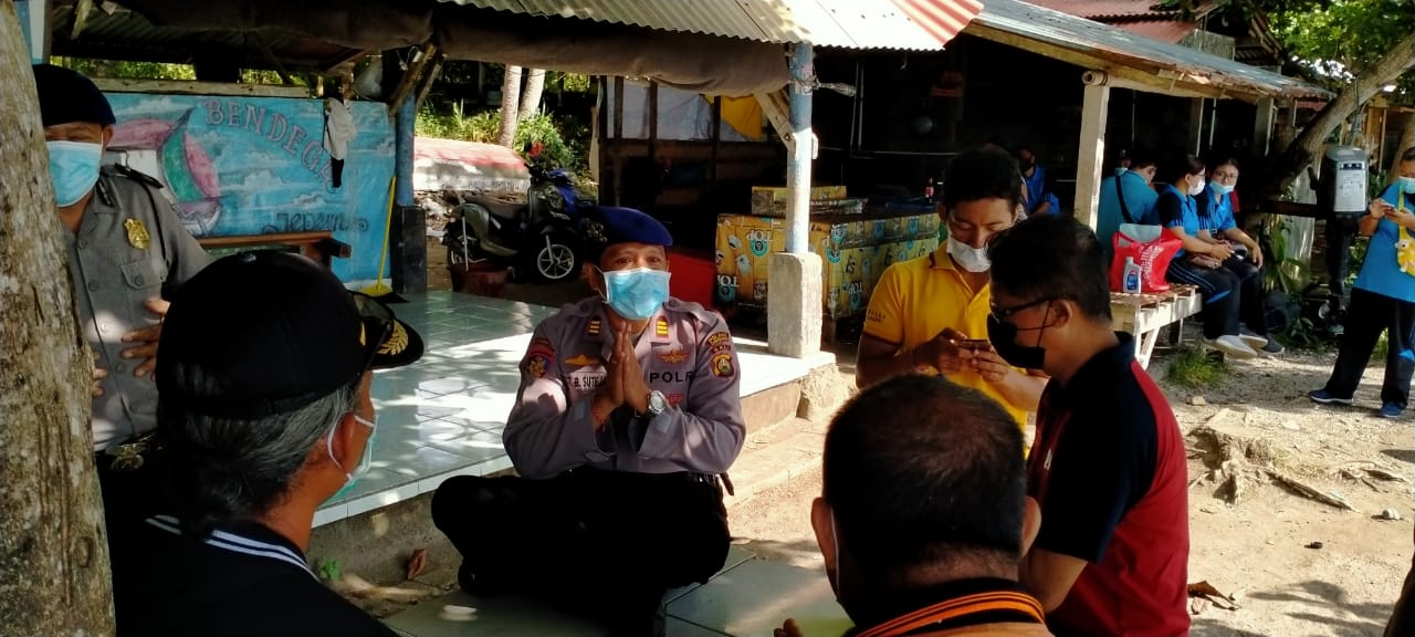 Sat Polairud Polres Karangasem, Gandeng Pecalang Tirta Perairan Labuhan Amuk Guna Pantau Jalur Tikus Hadapi Mudik Lebaran 2021