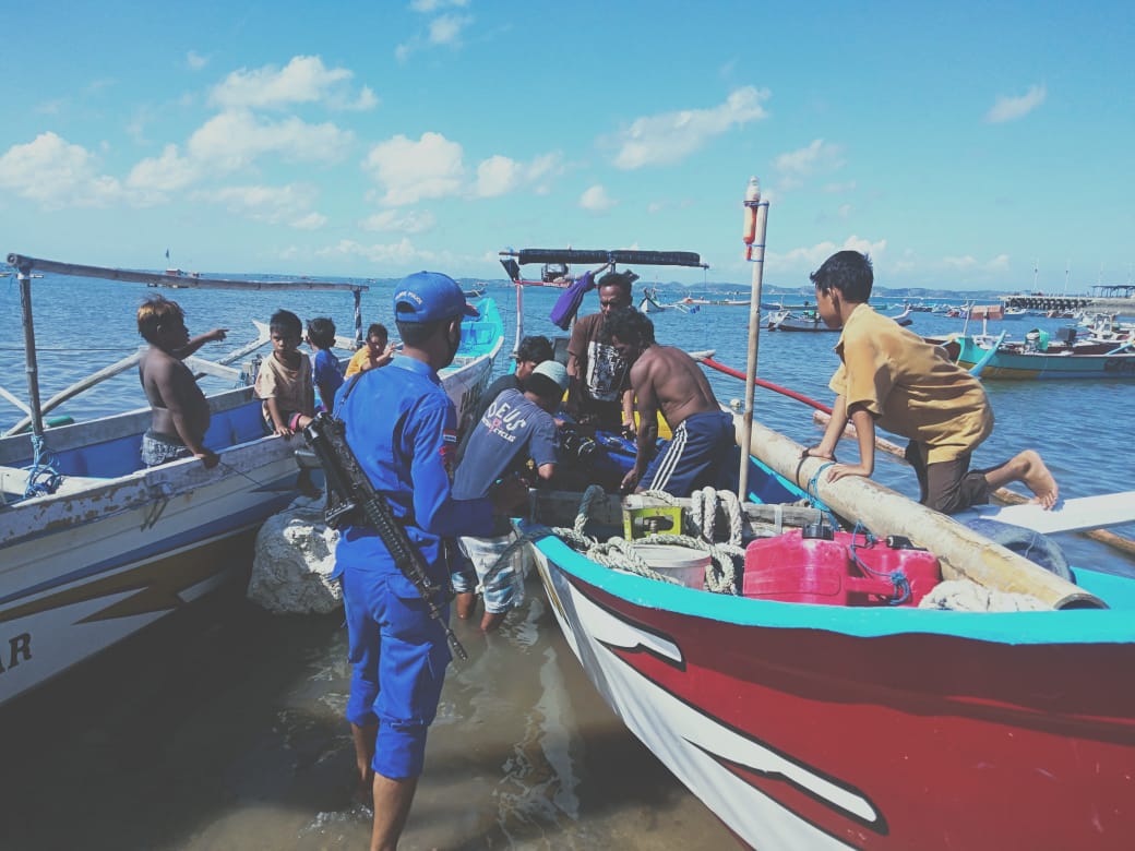 Sampan Nelayan Warga Jerowaru Karam di Samudra Hindia
