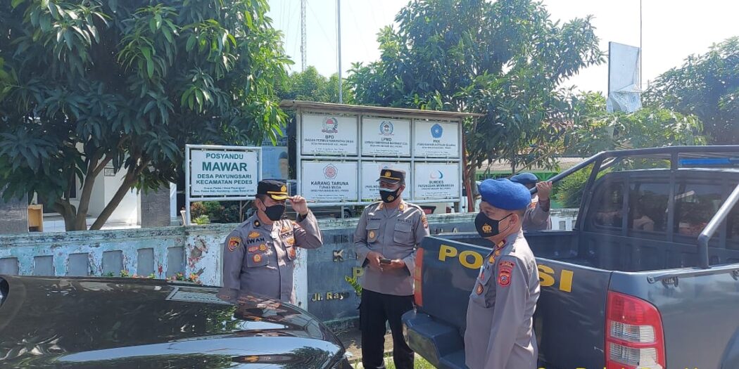 Kegiatan Asistensi PPKM Di Wilayah Polsek Pedes