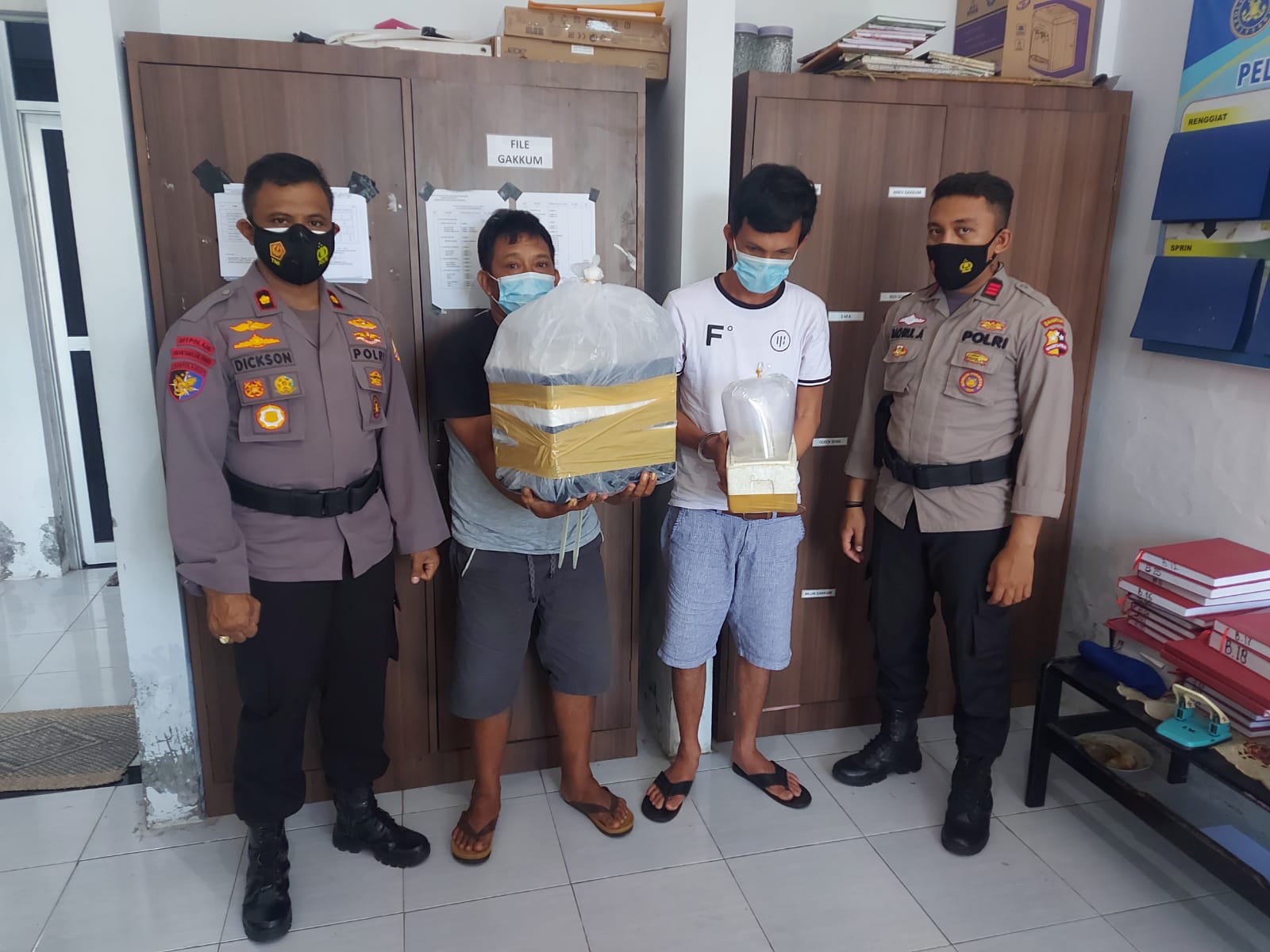 Ditpolair Baharkam Berhasil Gagalkan Penyelundupan Baby Lobster Senilai Rp 650 Juta