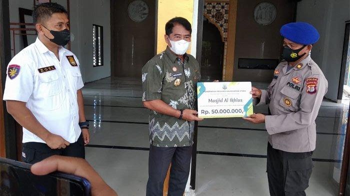 Gubernur Bantu Pembangunan Masjid Al Ikhlas Polairud Polda Kalimantan Utara
