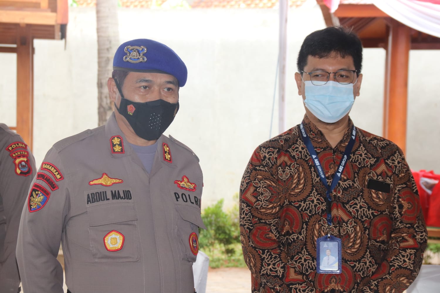 Direktur PT Gandasari Energi – ABS Group Apresiasi Ditpolairud Polda Banten Gelar Vaksinasi