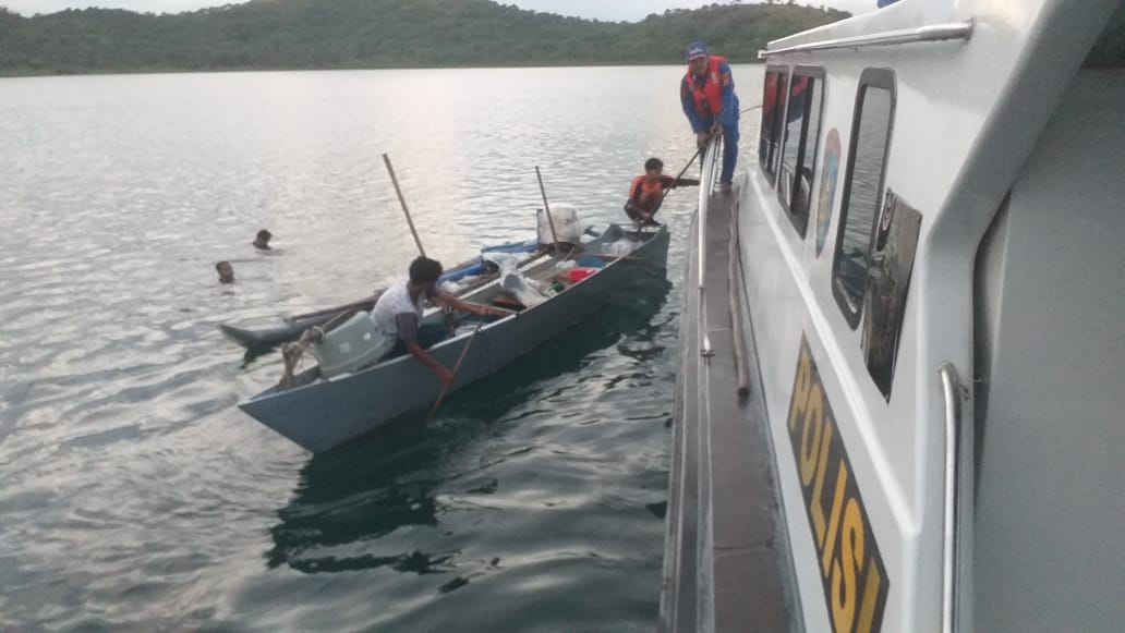 Cegah Kejahatan Laut, Sat Polair Polres Sumbawa Intensifkan Patroli Laut
