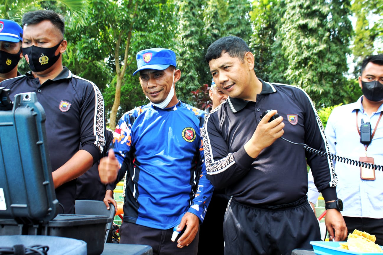 Ditpolairud Polda Jateng gelar Lakatpuan pengenalan selam dan perlengkapan SAR
