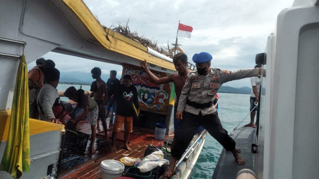 Polair Res Pohuwato Melaksanakan Patroli,Cegah Terjadinya Pengeboman Ikan