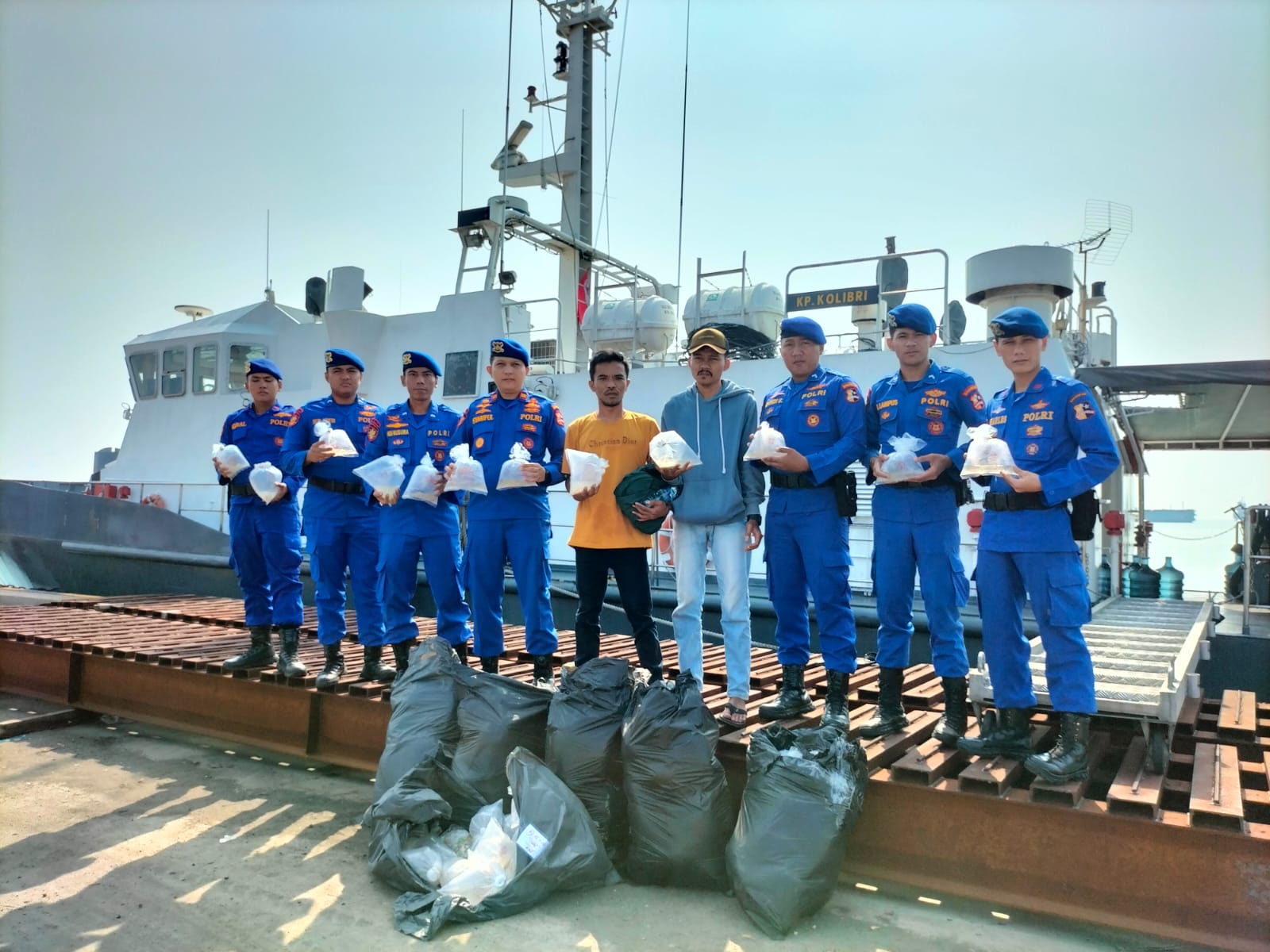 POLAIR GAGALKAN PENYELUNDUPAN 30 RIBU BENUR DI LEBAK BANTEN