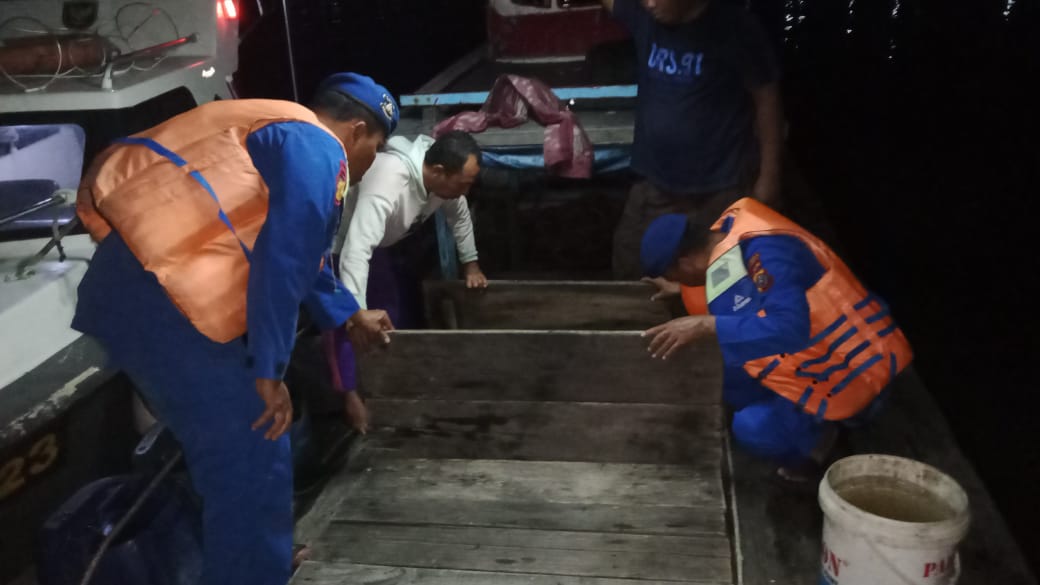 Sat Polair Polres Tanjung Balai Laksanakan Patroli Pada Malam Hingga Dini Hari Kejar Kapal Tanpa Nama