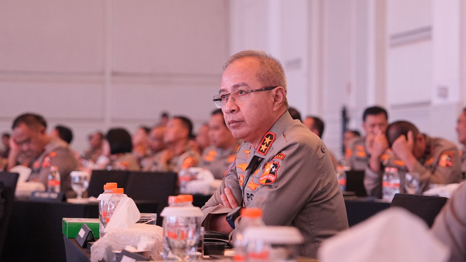Kakorpolairud Baharkam Polri Hadiri Rapim Polri