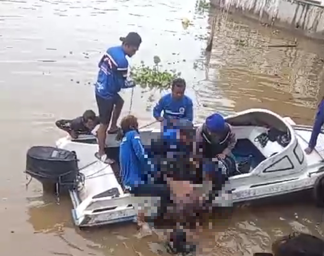Keterangan Sat Polairud Polresta Banjarmasin Terkait Korban Tenggelam di Siring Pasar Lama