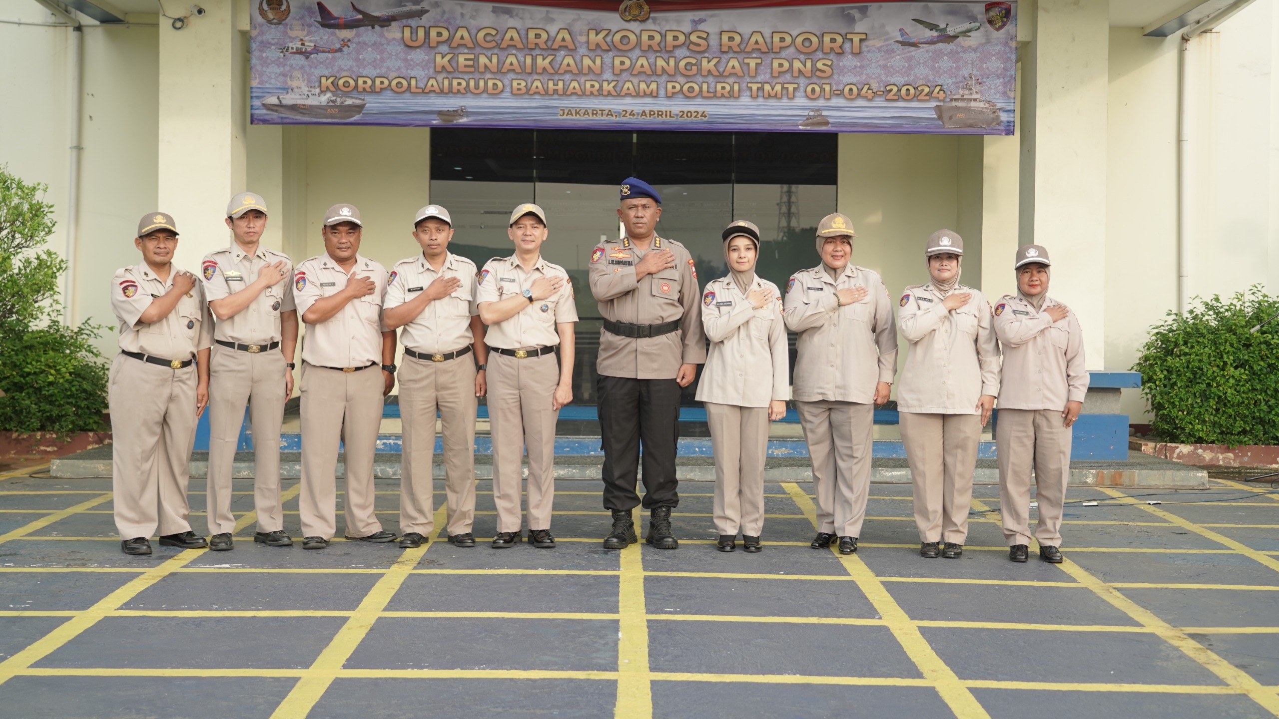 Kenaikan Pangkat PNS Polri Merupakan Sebuah Prestasi