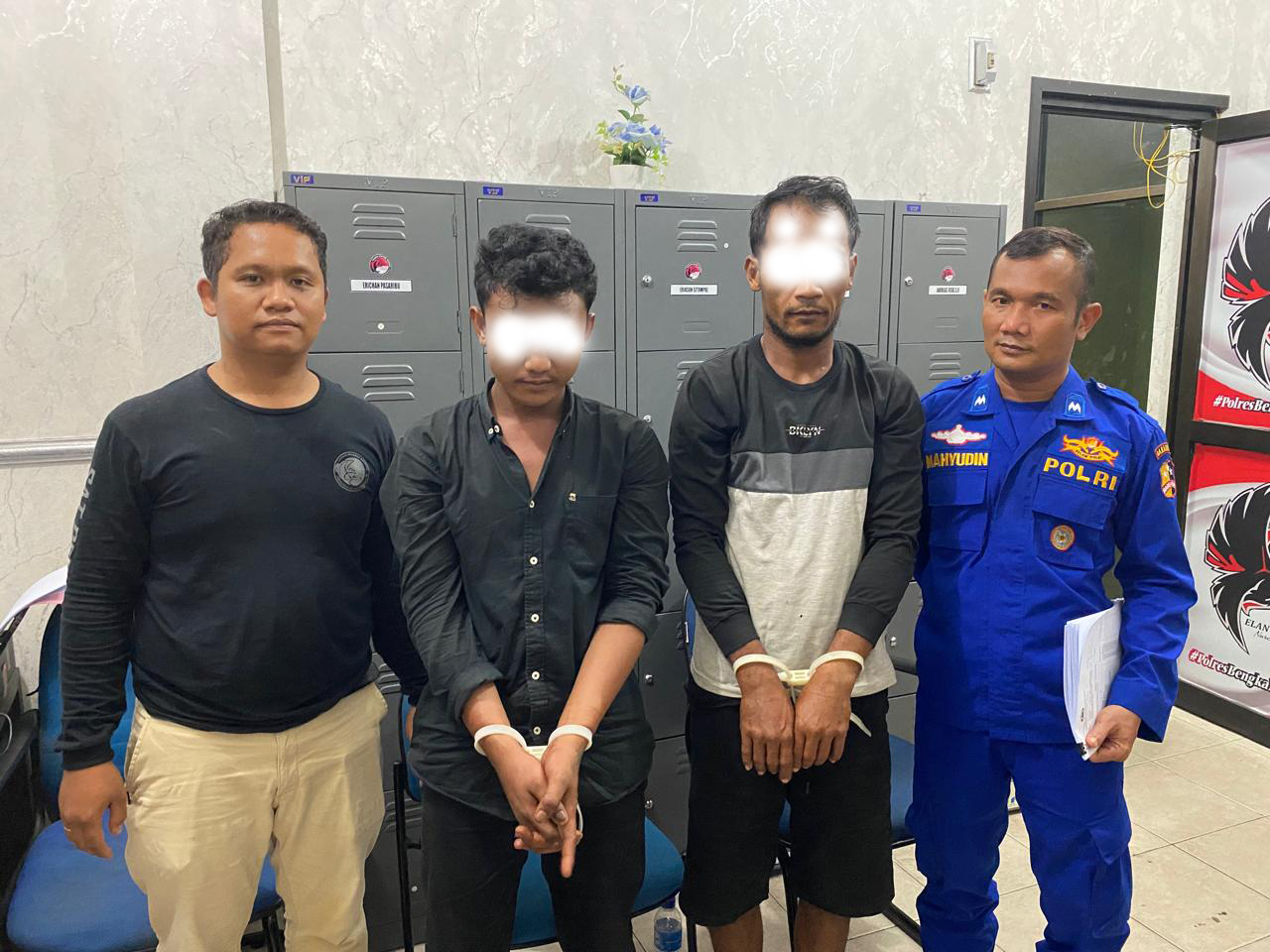 2 Orang Pengedar Sabu di Pelabuhan Pergam Bengkalis, Ditangkap Polisi