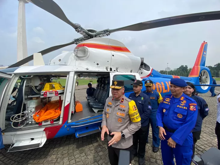 Arus Mudik dan Balik Lebaran 2024, Polri Kerahkan 2 Helikopter Jadi Ambulans Udara