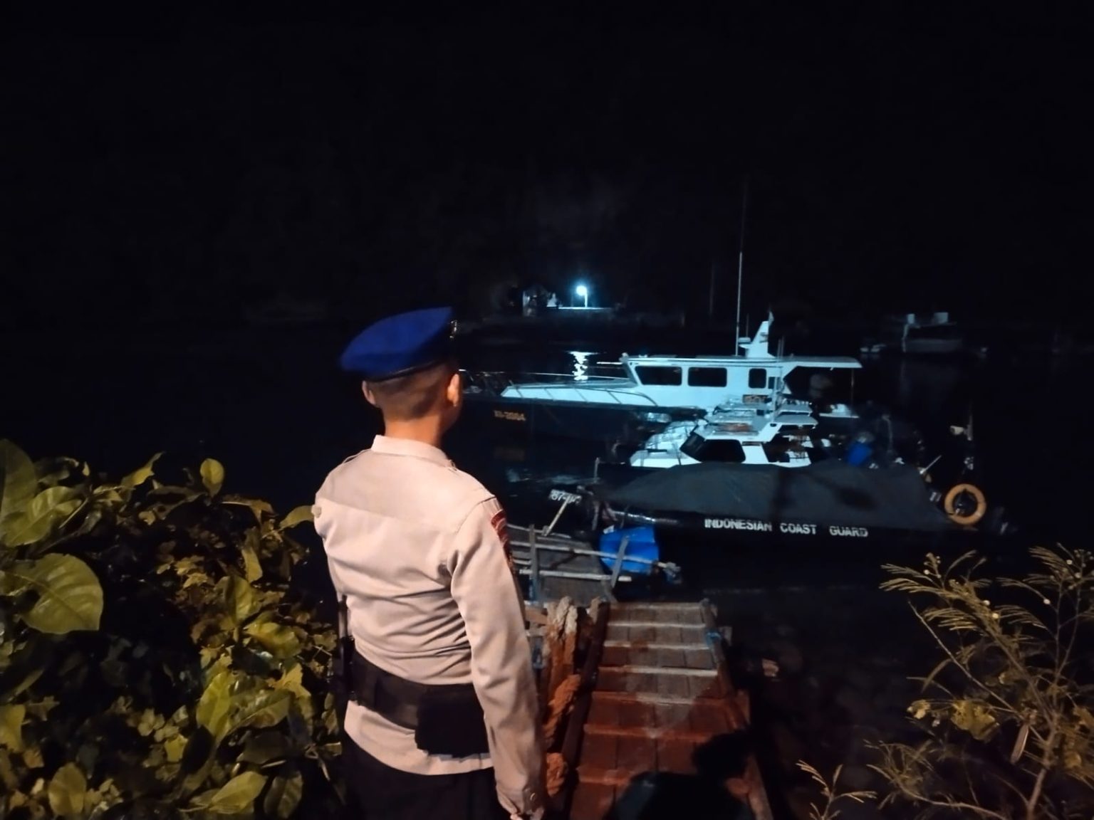 Antisipasi Gangguan Kamtibman Sat Polairud Blue Light Patrol Sasar Obyek Wisata dan Pesisir Pantai