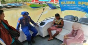 Klinik Apung Polairud Polres Garut Sapa Masyarakat Pesisir