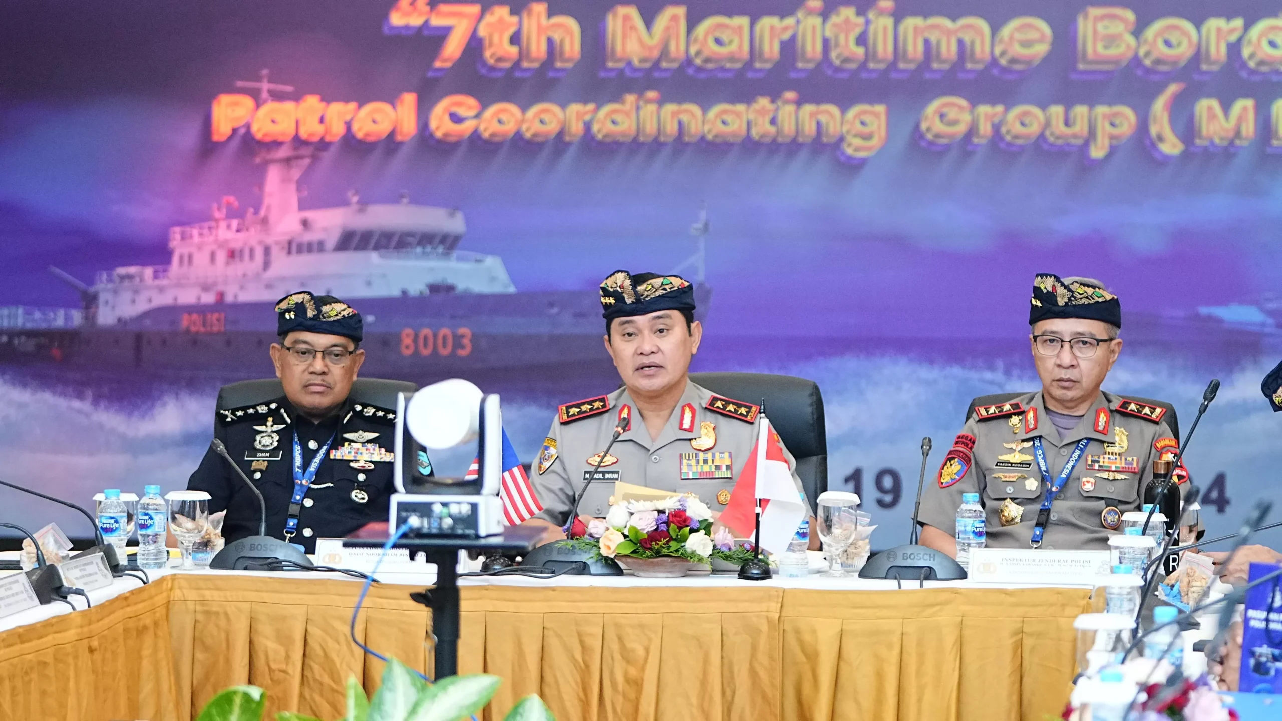 Polri dan Polis Diraja Malaysia Pererat Hubungan Lewat MBPCG ke-7 di Bali