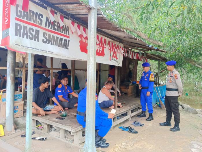 Sat Polairud Polres Dumai Lakukan Cooling System di Kelurahan Datuk Laksamana