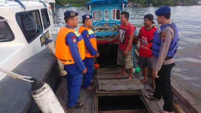 Jaga Keamanan Kota Tanjung Balai Dari Masuknya Barang Ilegal, Sat Polairud Laksanakan Patroli