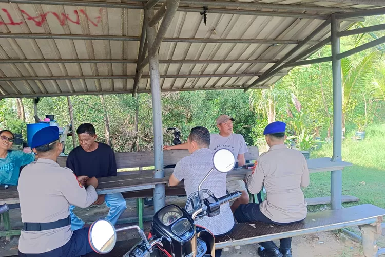 Sat Polairud Polres Dumai Sampaikan Pesan Penting kepada Pengguna Jasa Angkutan Laut Jaga Kamtibmas Jelang Pilkada