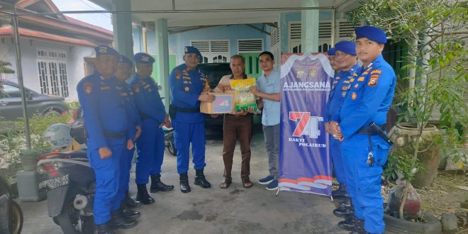Kasat Polairud Polres Bengkalis Laksanakan Cooling Sistem di Desa Wonosari