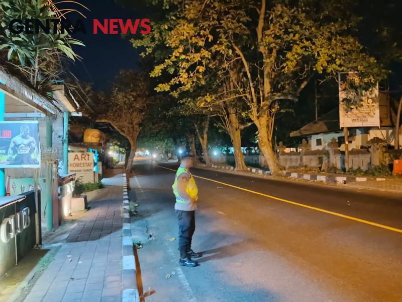 Blue Light Patrol, Cegah Gangguan di Kawasan Obyek Wisata Candidasa