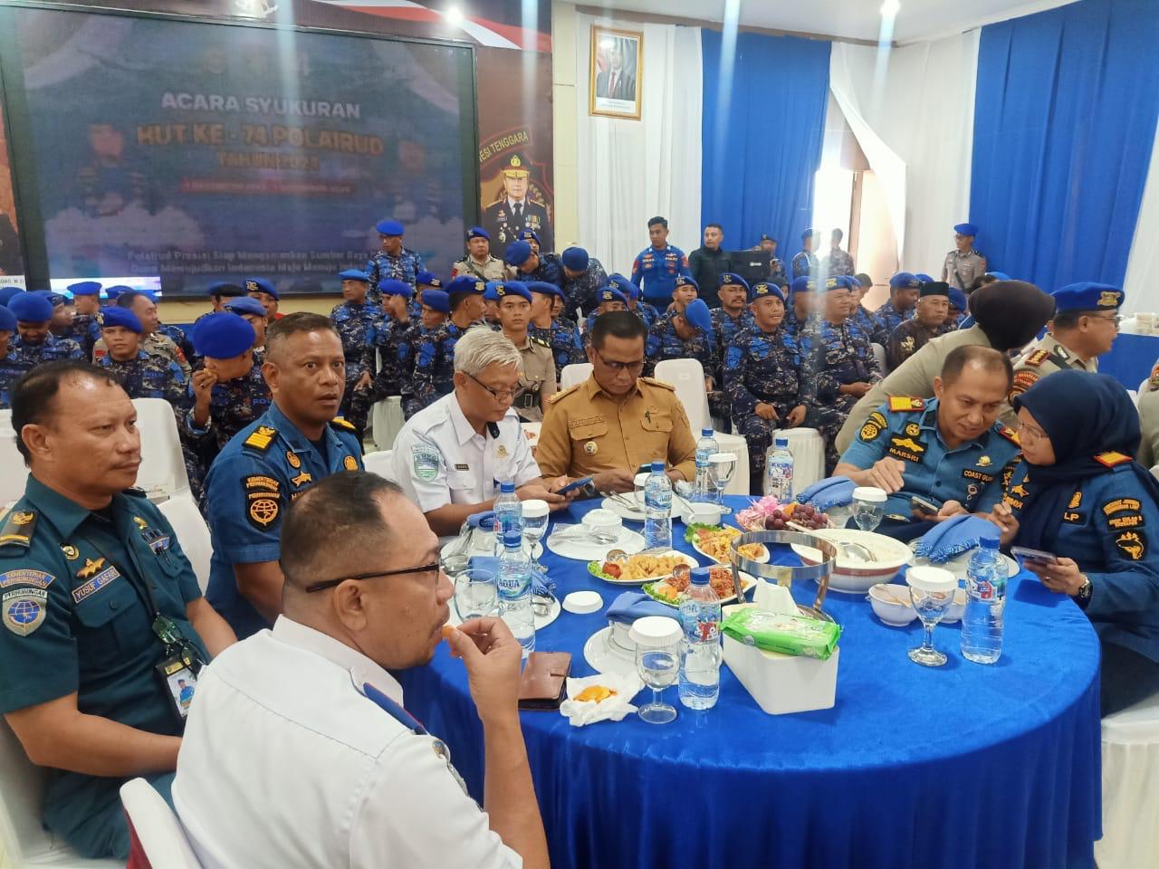 Momen HUT Polairud ke-74, Kepala KUPP Lapuko Bangun Sinergitas Menuju Indonesia Emas