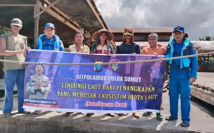 Jaga Ekosistem Laut, Nelayan Tanjungbalai Diimbau Hindari Alat Tangkap Ilegal