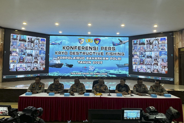 Polairud Bongkar 72 Kasus Destructive Fishing yang Rugikan Negara Rp 49 M