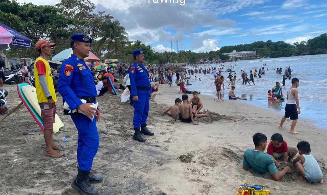Ditpolairud Polda Banten Siagakan Personel, Amankan Obyek Wisata Pantai