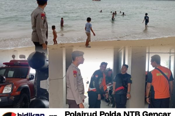 Polairud Polda NTB Gencar Patroli Pesisir Mandalika Jelang MotoGP 2025