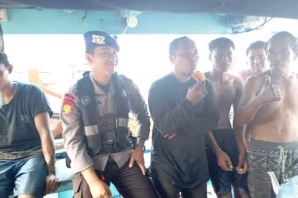 Patroli Ditpolairud Polda Bengkulu di Pulau Tikus, Nelayan Diingatkan Jaga Keselamatan Laut