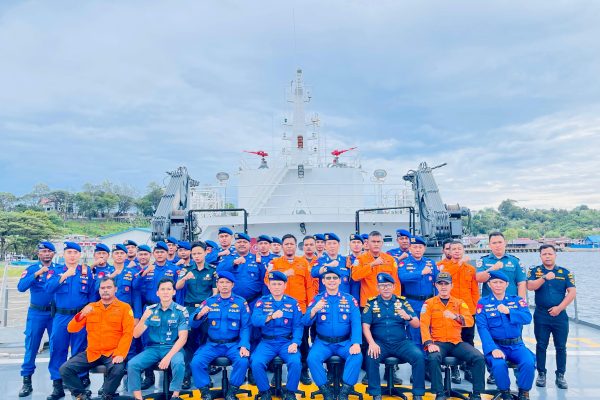 KP. Wisanggeni-8005 Gelar Latihan Mitigasi Kecelakaan Laut di Sabang