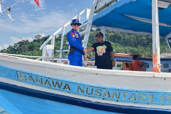 Jaga Perairan Kondusif, Sat Polairud Polres Pesawaran Tegaskan Pentingnya Disiplin Keselamatan Berlayar