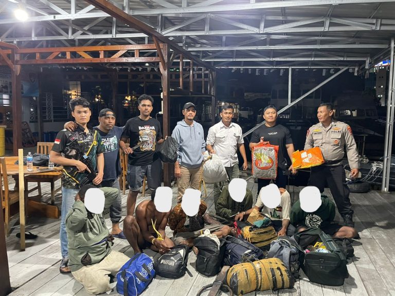 Selundupkan 100 Bungkus Ganja,  Warga Asal PNG Ditangkap Ditpolairud Polda Papua
