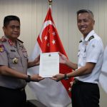 Kakorpolairud menerima penghargaan dari MARSEC dan Information Fusion Centre (IFC) Singapura