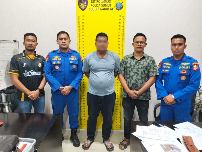 KP. Lory–3018 Gagalkan Keberangkatan 22 PMI Ilegal di Perairan Asahan